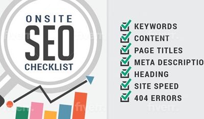 On-site SEO Checklist